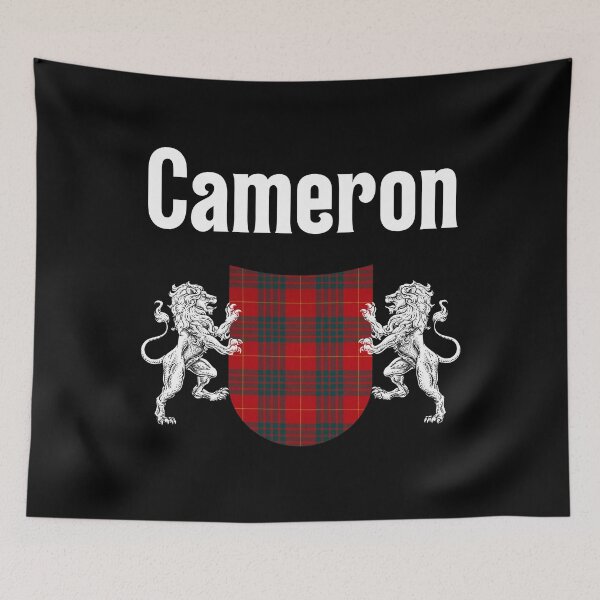 Item preview, Cameron Clan Scottish Name Coat Of Arms Tartan designed and sold by RosiesSticks.