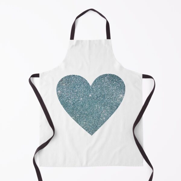 Item preview, Beautiful bleu Glitter Heart Glamour  designed and sold by ArtOneDesign.