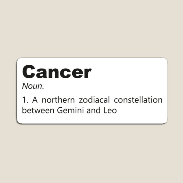 Item preview, Zodiac Definitions - Cancer designed and sold by rozar-nv.