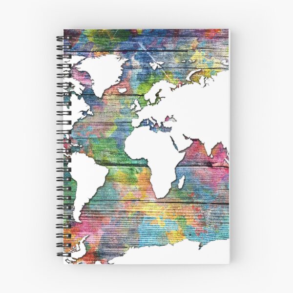 Item preview, world map designed and sold by BekimART.