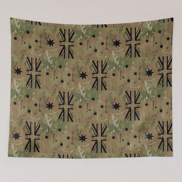 Item preview,  Australian Multicam Flag long Camouflage design designed and sold by RENAGADE4LYF.