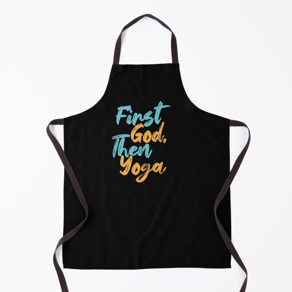 Item preview, First God Then Yoga designed and sold by Creatively Torn.