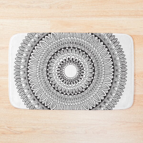 Item preview, Leaved Mandala - SimmyGhatt designed and sold by simmyghatt.