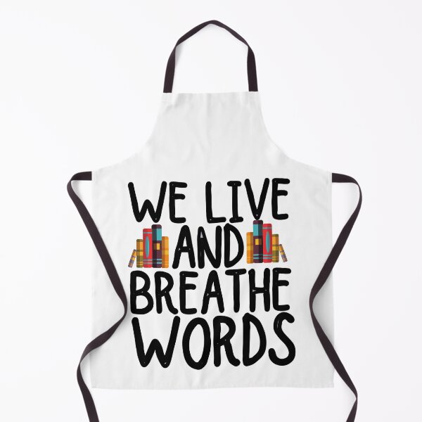 Item preview, We live and breathe words designed and sold by ronaldsonou.