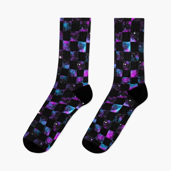 Item preview, Galaxy Checker Pattern Black designed and sold by Julie Erin Designs.