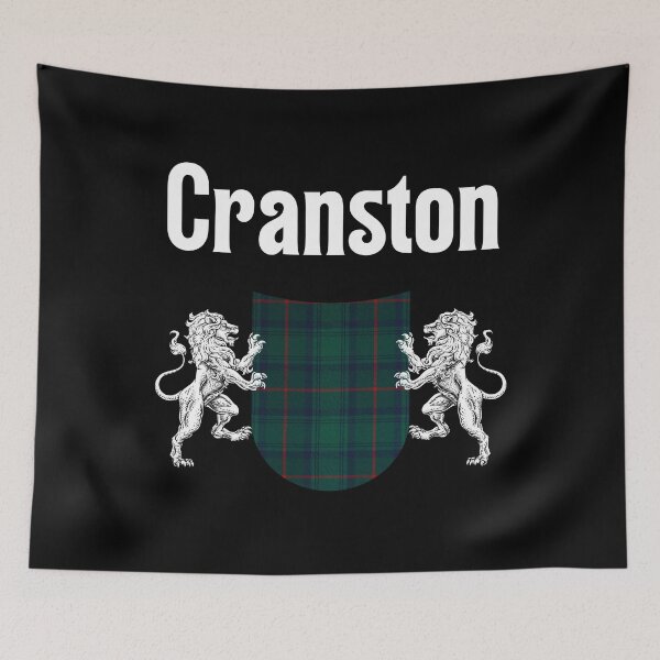 Item preview, Cranston Clan Scottish Name Coat Of Arms Tartan designed and sold by RosiesSticks.