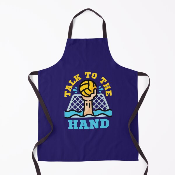 Item preview, Talk to the Hand Funny Water Polo Goalie designed and sold by jaygo.