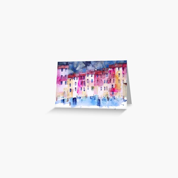 Item preview, The coloured houses in Portofino designed and sold by Alessandro Andreuccetti.