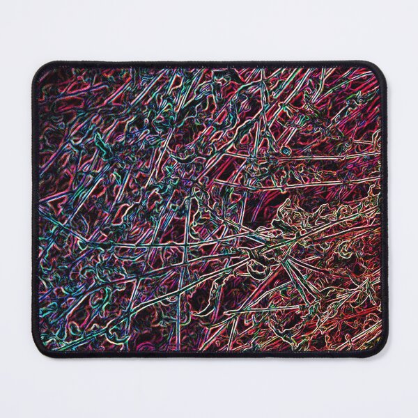 Item preview, Crazy Colour Dark Irregular Abstract designed and sold by badlydrawnbabe.