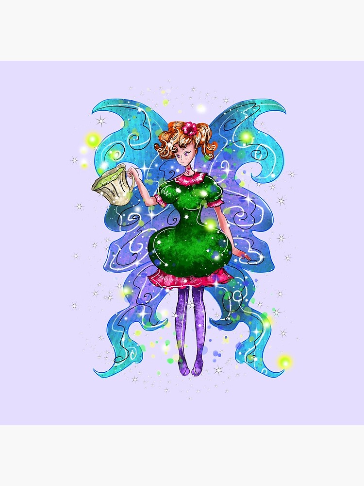 Thumbnail 2 of 2, Tote Bag, Tyra The Teacup Fairy™ designed and sold by TeelieTurner.