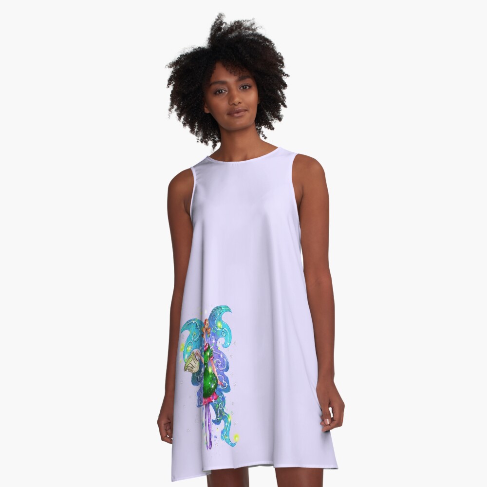 Item preview, A-Line Dress designed and sold by TeelieTurner.