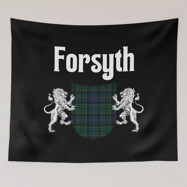 Item preview, Forsyth Clan Scottish Name Coat Of Arms Tartan designed and sold by RosiesSticks.
