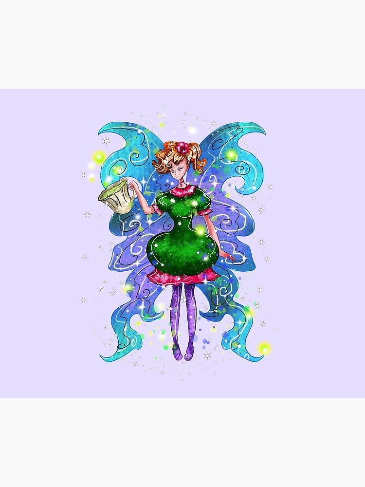 Thumbnail 5 of 5, Mouse Pad, Tyra The Teacup Fairy™ designed and sold by TeelieTurner.