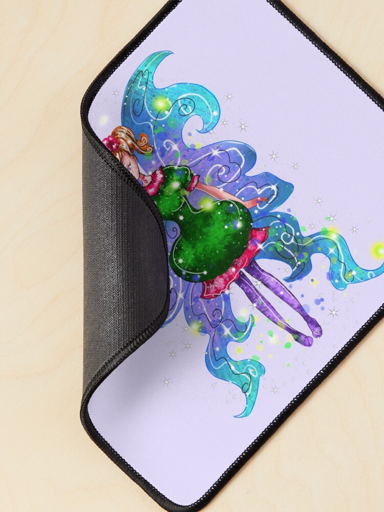 Thumbnail 2 of 5, Mouse Pad, Tyra The Teacup Fairy™ designed and sold by TeelieTurner.