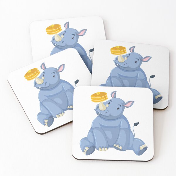 Item preview, Rhino With Pancakes designed and sold by Flip Your Pancake.
