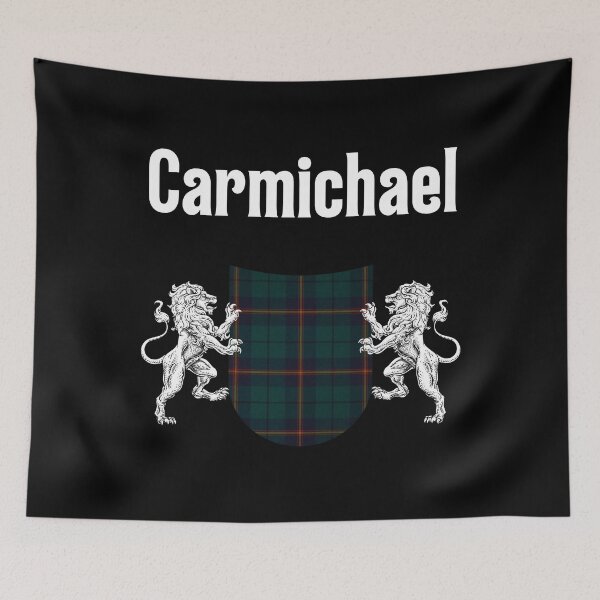 Item preview, Carmichael Clan Scottish Name Coat Of Arms Tartan designed and sold by RosiesSticks.