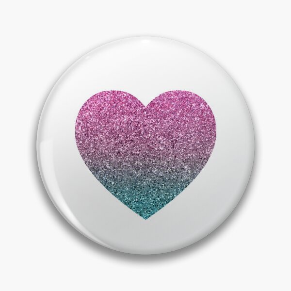 Item preview, Beautiful Colors Violet Gradient Glitter Heart   designed and sold by ArtOneDesign.