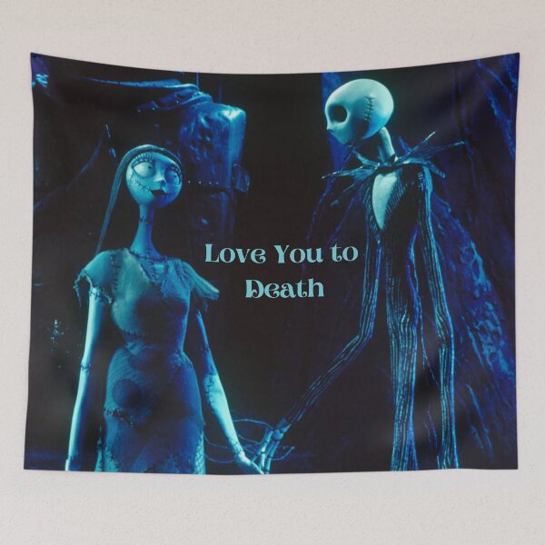 Item preview, The Nightmare Before Christmas Love You to Death designed and sold by BunnyPanda0120.