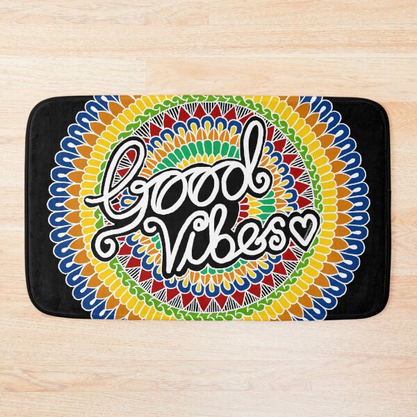 Item preview, Good Vibes Mandala by SimmyGhatt designed and sold by simmyghatt.