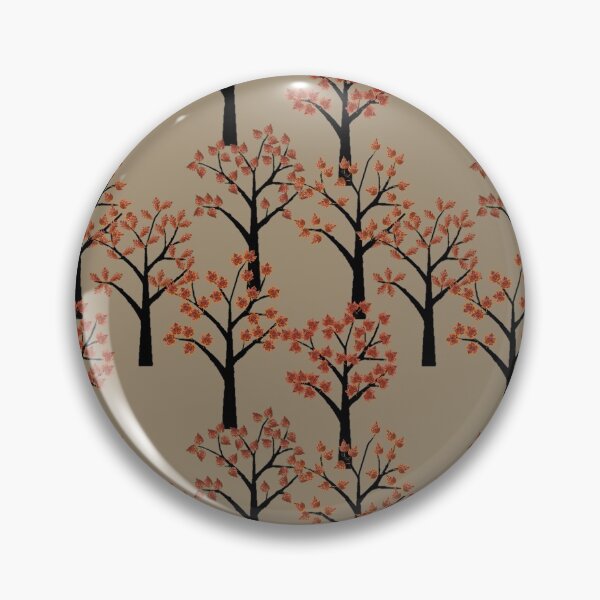 Item preview, 5 Fall Trees on gray designed and sold by PlaneNsimple.
