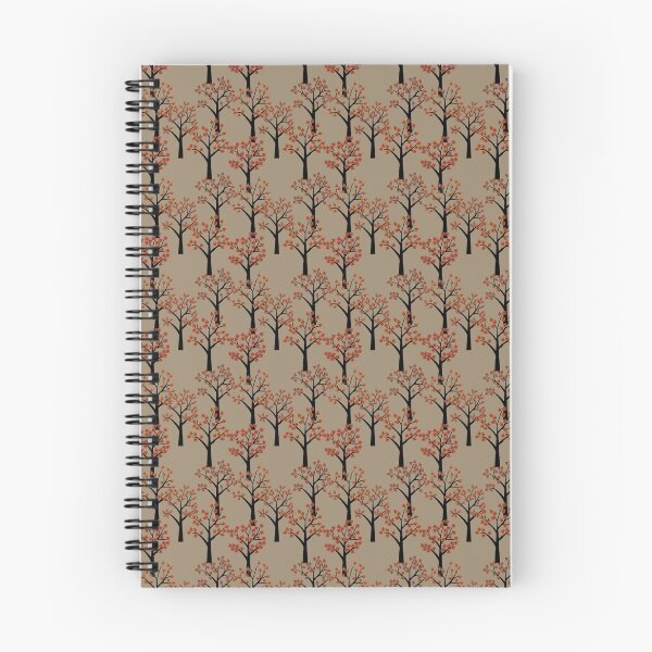 Item preview, 5 Fall Trees on gray designed and sold by PlaneNsimple.
