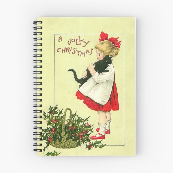 Item preview, Vintage "A Jolly Christmas" Postcard designed and sold by Douglas E. Welch Design and Photography.