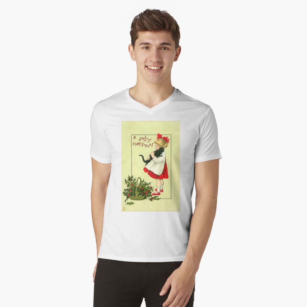 Item preview, V-Neck T-Shirt designed and sold by douglasewelch.