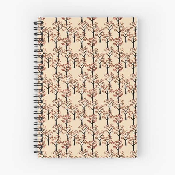 Item preview, 5 Fall Trees on cream. designed and sold by PlaneNsimple.