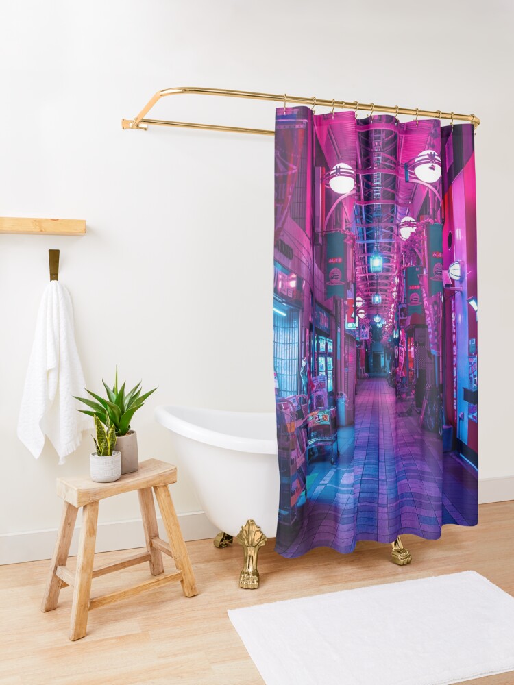 Alternate view of ENTRANCE TO THE NEXT DIMENSION Shower Curtain