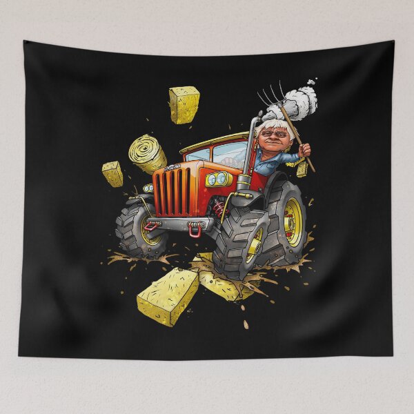 Item preview, Funny tractor farmer tractor agriculture designed and sold by FD-Design.