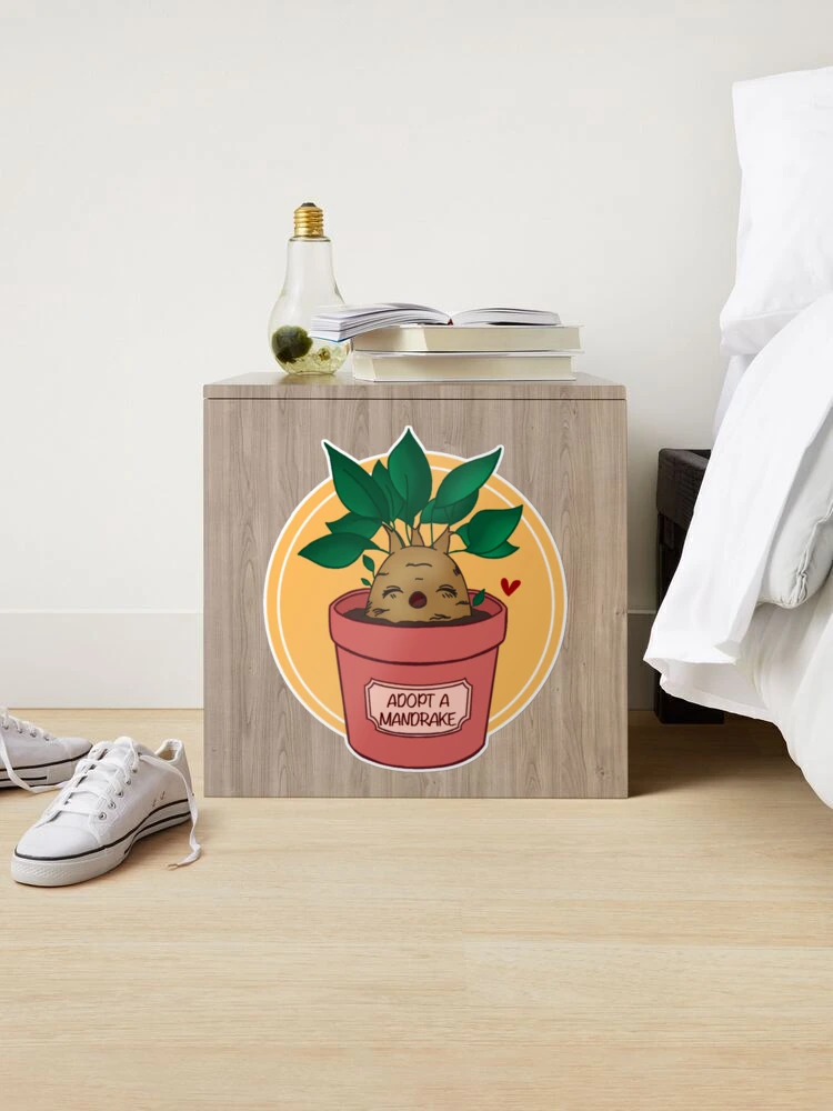 Adopt a Mandrake Sticker for Sale by mmdr07