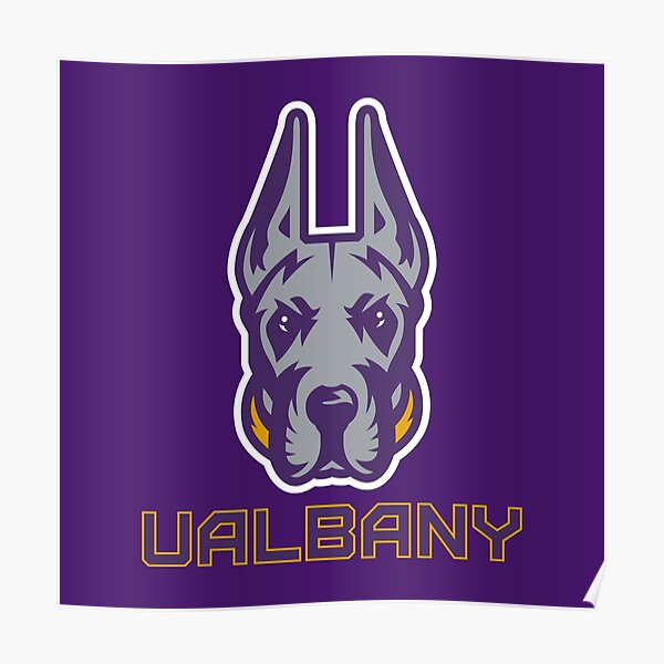 quot The UAlbany Great Danes quot Poster for Sale by wolliamdavid Redbubble
