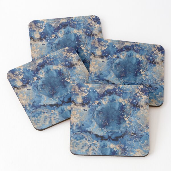 Item preview, Gold and Blue Explosion designed and sold by DzineVine.