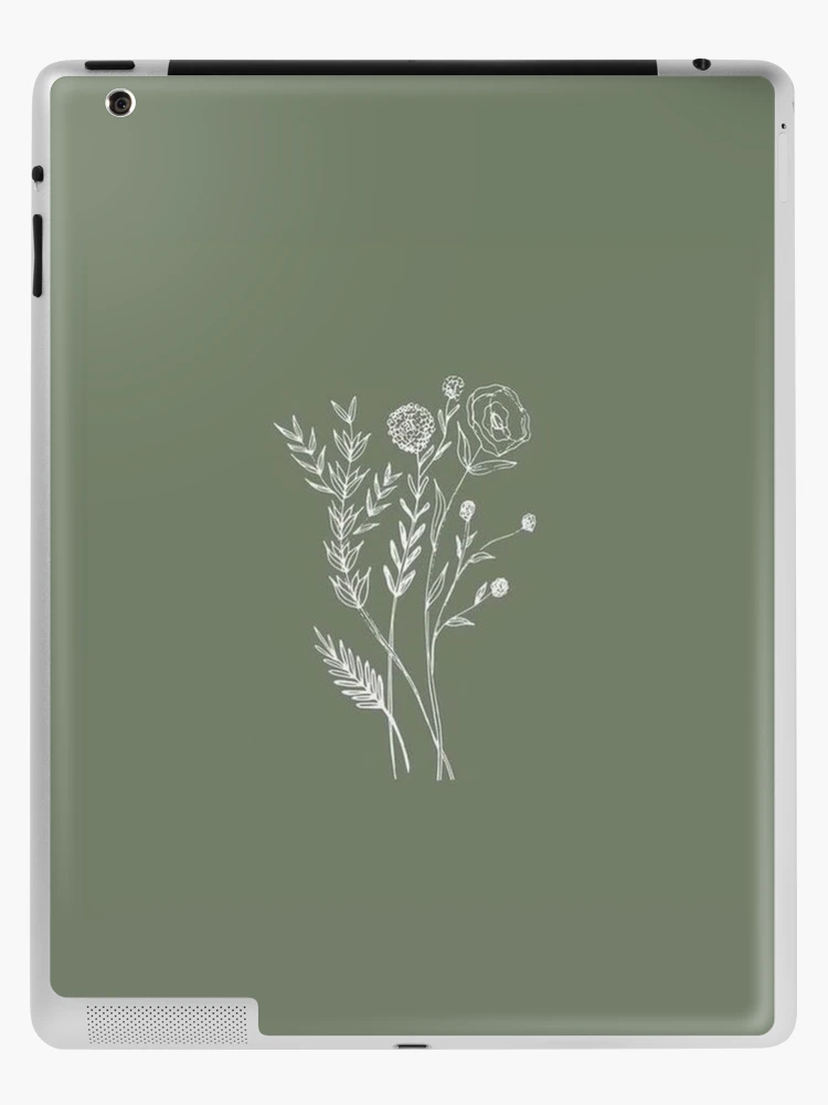 Green Vibes/ Aesthetic | iPad Case & Skin