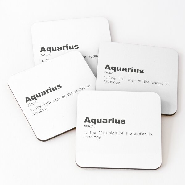 Item preview, Zodiac Definitions - Aquarius designed and sold by rozar-nv.