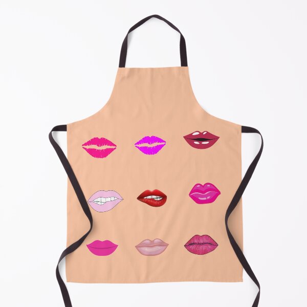 Item preview, Pink Pout Lips/Nine, Cute Pink, Pouty Lip Stickers/Hot Pink Aesthetic designed and sold by haRexia.