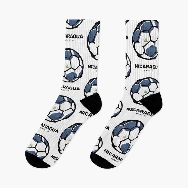 Item preview, Nicaragua Football Country Flag designed and sold by KewaleeTee.