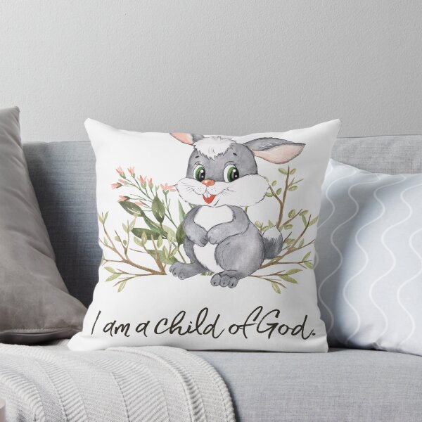 Item preview, I Am A Child Of God, Kids Bible Verse Wall Art, Woodland Animals, Christian Nursery Decor, Watercolor Scripture designed and sold by Dzhenka-Balimez.