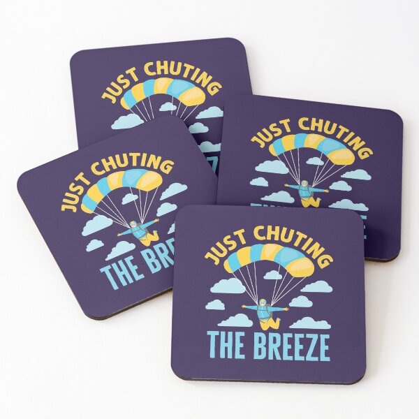 Item preview, Just Chuting the Breeze Funny Parachuting Skydiving designed and sold by jaygo.