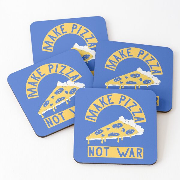 Item preview, Make Pizza Not War designed and sold by krimons.