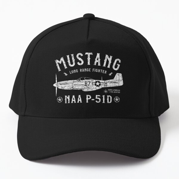 Vista previa del artículo con la obra «Mustang P-51», diseñado y vendido por 909 Apparel®.