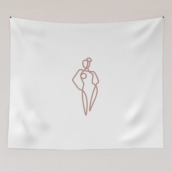 Item preview, Abstract Standing Woman - Earth designed and sold by A Fabulous Production.