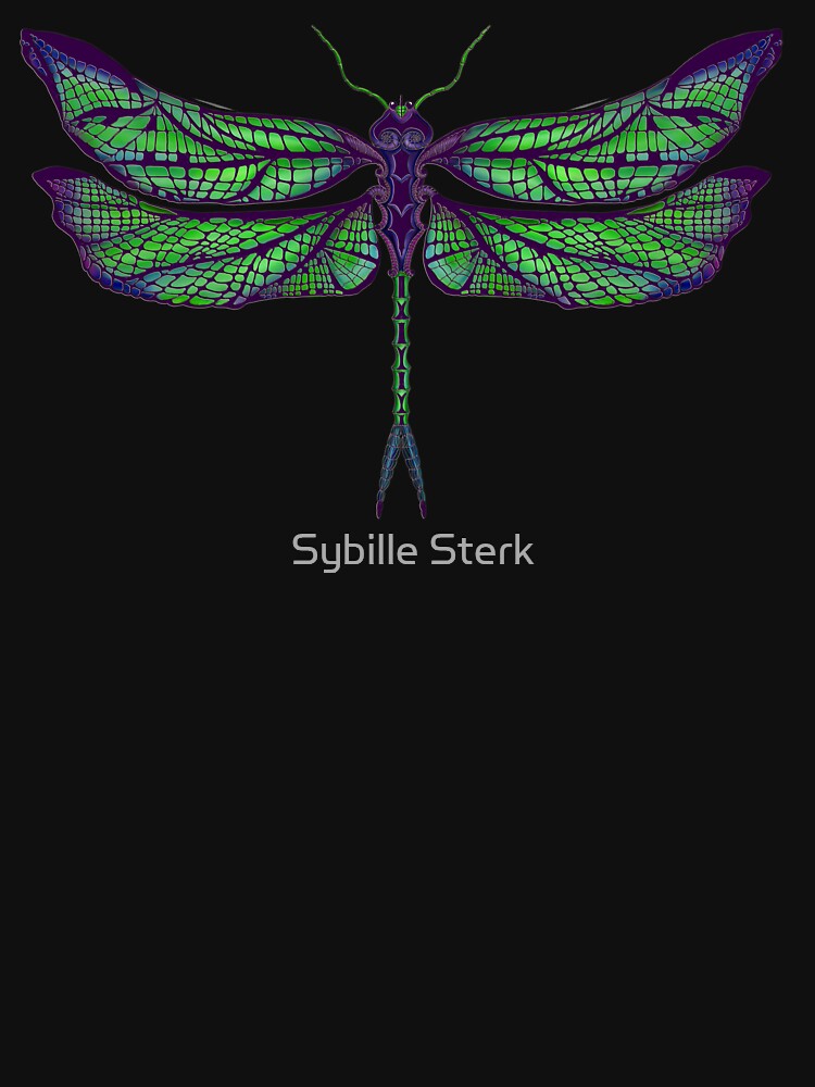 Dragonfly - Dark Colours by MagpieMagic
