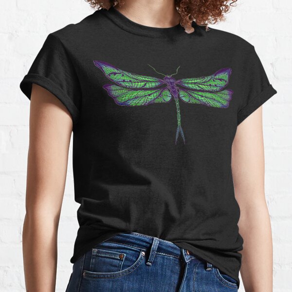 Dragonfly - Dark Colours Classic T-Shirt