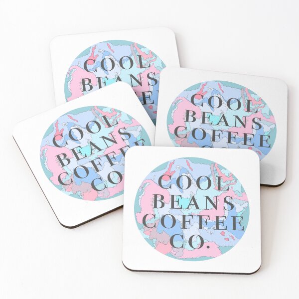 Item preview, Cool Beans Coffee Co. logo designed and sold by faithyroseart.