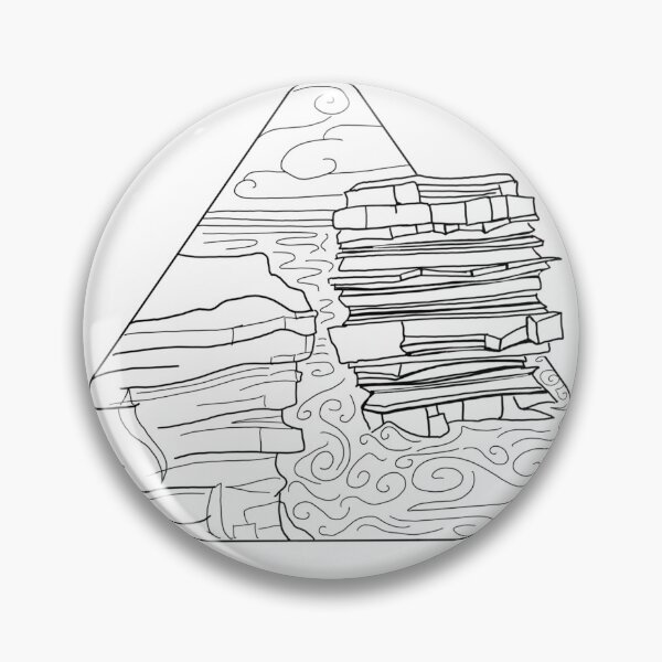 Item preview, Dun Briste designed and sold by DrawBotanical.
