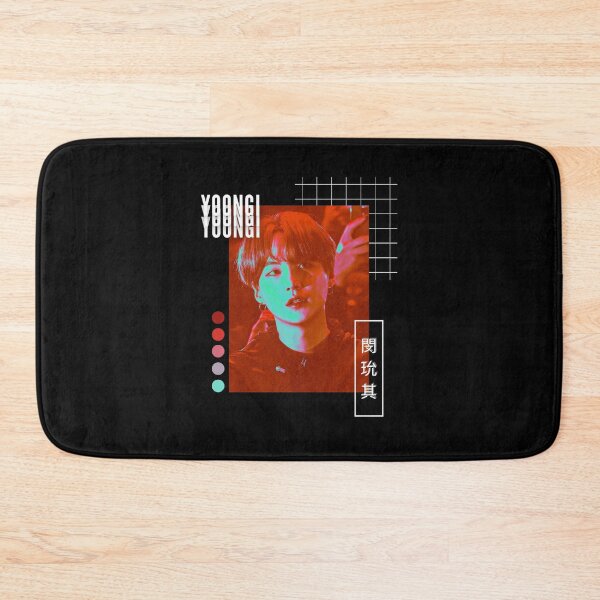 Item preview, BTS Suga Vaporwave Collage designed and sold by sakurapalette.