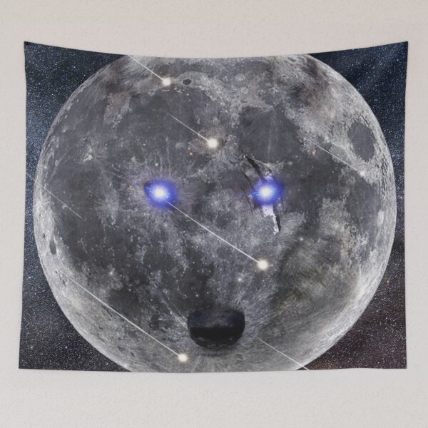 Item preview, Wolf moon designed and sold by KuroSanji11.
