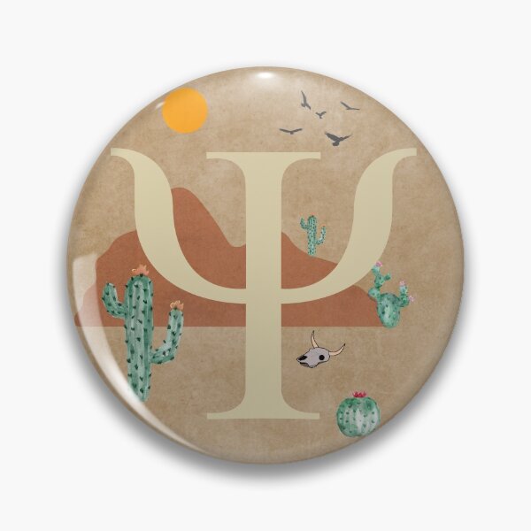 Item preview, Desert Scene Psychology Symbol designed and sold by RedJacq.