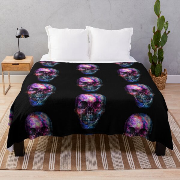 Item preview, Chrome Dome Skull Pattern designed and sold by Sk8rSkulls.